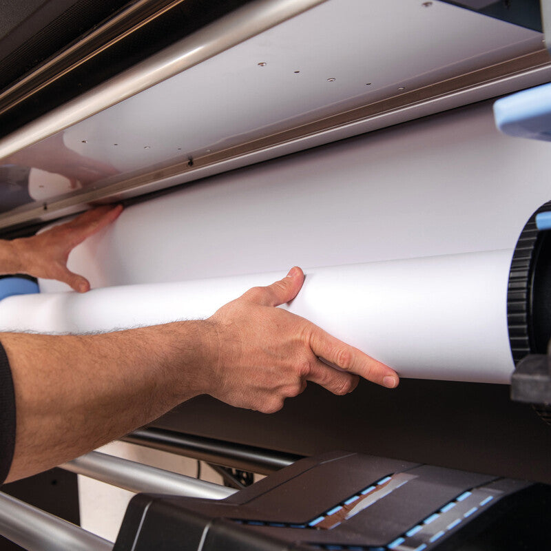 Q-connect Plotterpapier – 24" × 45 m, 90 g/m², Weiss – für Inkjetdrucker