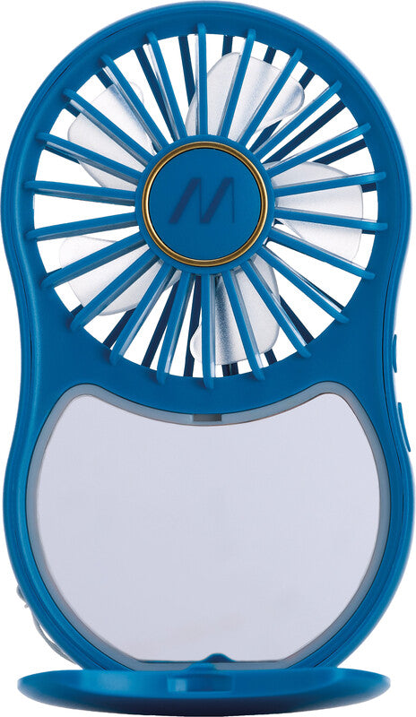 Muitomas Handventilator – 3 Stufen, USB-C, Blau