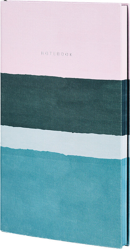 Castelli Notizbuch, 130 × 210 mm, liniert, Leimbindung, Softcover, 192 Seiten, 80 g/m² – mehrfarbig