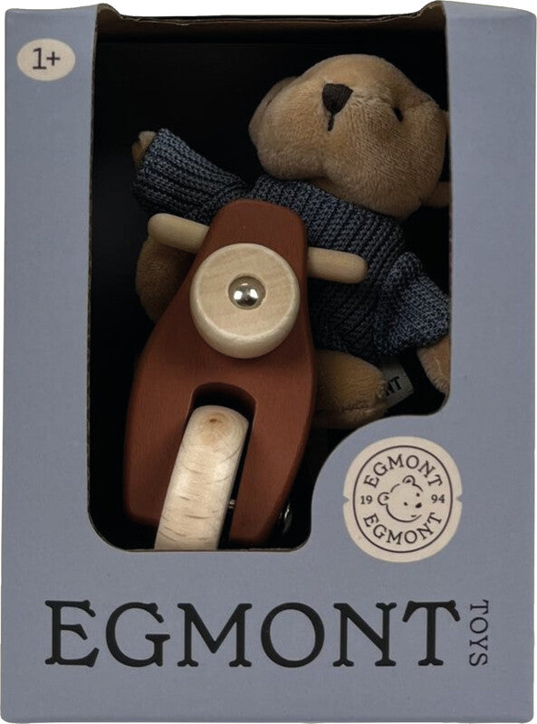 Egmont Plüschtier Bär Alex auf Vespa – 12 cm – mehrfarbig – ab 1 Jahr
