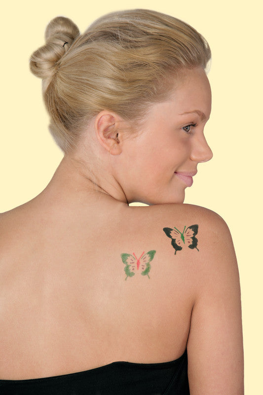 Eberhard Faber Non-Permanent Marker Tattoo – Rundspitze – Sortiert – 4er-Set – Wasserlöslich