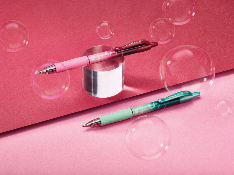 Pilot G-2 Gelschreiber 4er Etui – 4 Farben, 0,7 mm, Druck, nachfüllbar