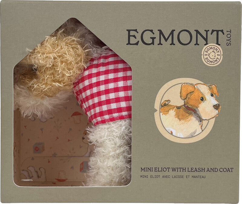 Egmont Plüschtier Hund Eliot – 11 cm – mehrfarbig