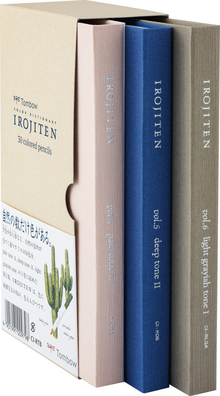Tombow IROJITEN Woodlands Buntstifte – rund, Minen-Ø 2,0 mm, 30 Farben