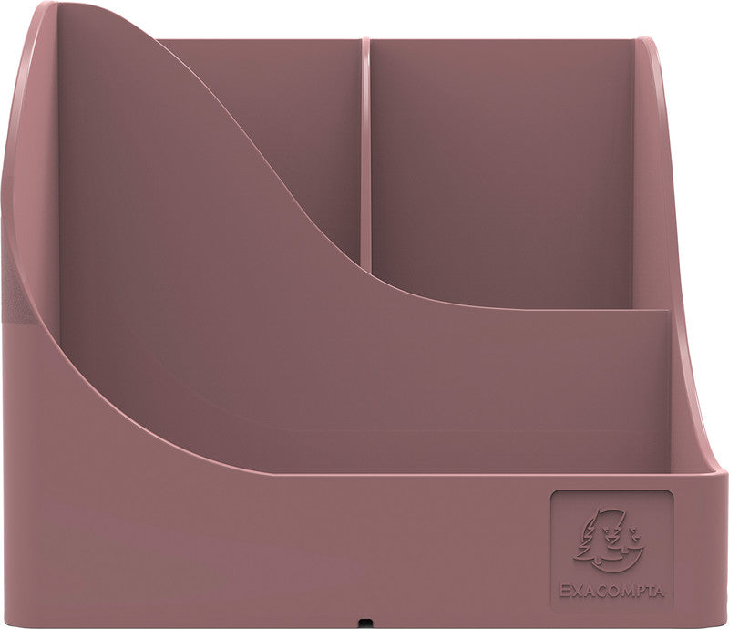 Exacompta Stiftschlaufe – Kunststoff, Altrosa, 109 × 119 mm