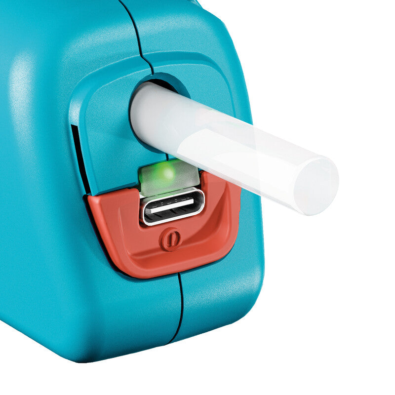 Novus K-157 Li Akku-Heissklebepistole – Ø 7 mm – 180 °C – inkl. Klebepatronen & USB-C-Kabel
