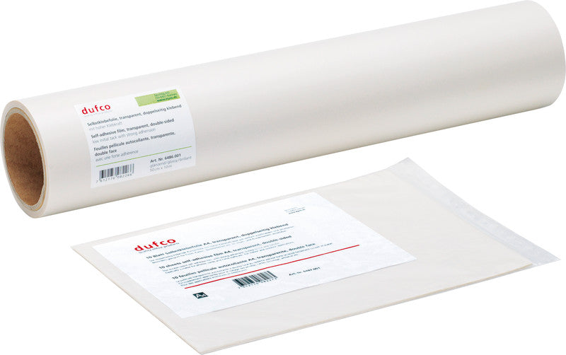 Dufco Klebefolie – permanent, transparent – 21,0 × 29,7 cm