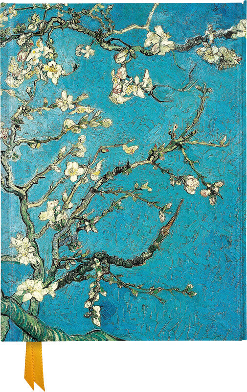 Flame tree Notizbuch, 180 × 245 mm, liniert, Hardcover, 128 Seiten, 80 g/m² – mehrfarbig