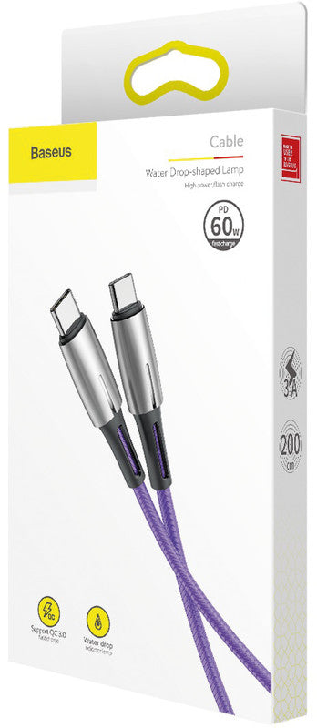 Baseus USB-Kabel, USB-C zu USB-C, 2 m, für USB-C-Zubehör