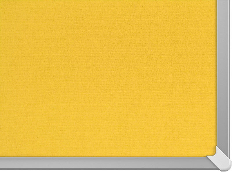 Nobo Pinnwand – Filz – 123 × 70 cm, gelb