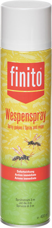 finito Wespenspray – 400 ml – gelb – für Wespen