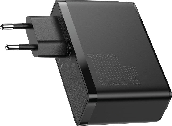 Baseus Ladegerät – 100 W, 2× USB-A + 2× USB-C