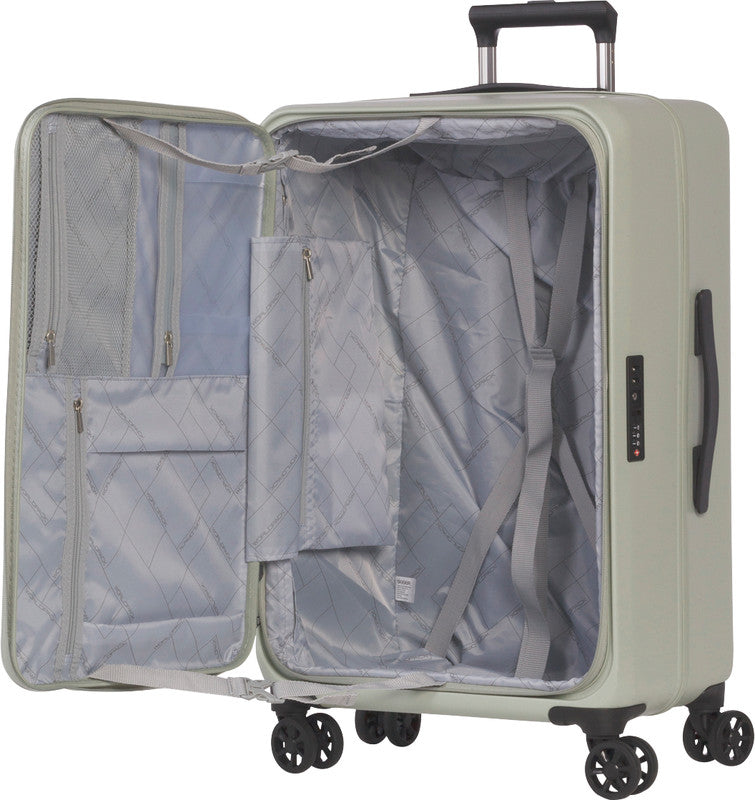Worldpack Kofferset Seattle – 3-teilig, Hartschale, 4 Doppelrollen, Mint