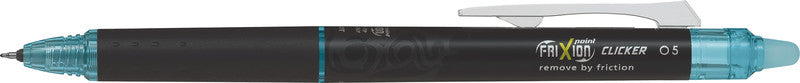 Pilot FriXion Point Clicker Gelschreiber – 8 Farben, 0,5 mm, radierbar, Druckmechanik, nachfüllbar