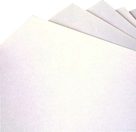 Papyrus Zeichenpapier 500 × 700 mm, 240 g/m², 10 Blatt, Weiss, Satiniert, Bristolkarton, FSC, Holzfrei