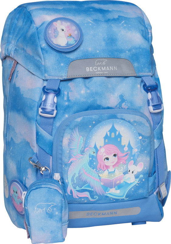 Beckmann Classic Schulrucksack – Fairytale – 22 l – 24,0×37,0×25,0 cm – 100% rPET