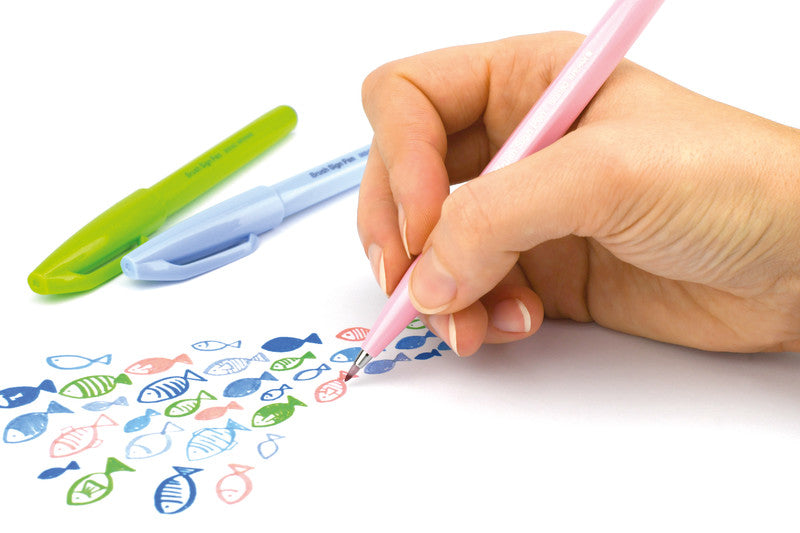 Pentel Pinselstift Sign Pen Brush, 1 Stk.