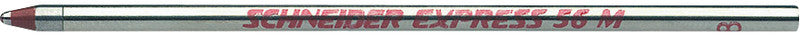 Schneider Schreibgeräte Schneider Kugelschreiber-Mine Express 56 – Rot, 0,5 mm, dokumentenecht, geruchsarm
