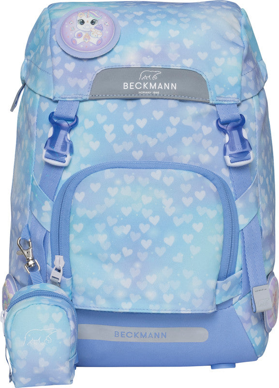 Beckmann Schulrucksack Classic – Unicorn Princess Ice Blue