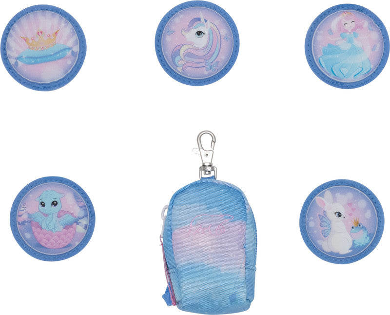 Beckmann Schulrucksack Classic – 6-teilig – Fairytale – aus recyceltem PET