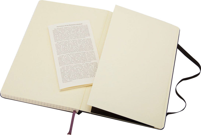 Moleskine Notizbuch, 90 × 140 mm, kariert, Leimbindung, Hardcover, 192 Seiten, 70 g/m² – schwarz