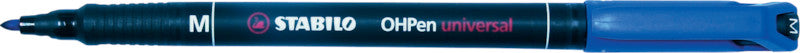 STABILO Permanent Marker – rot, blau, grün, schwarz, 4er Set