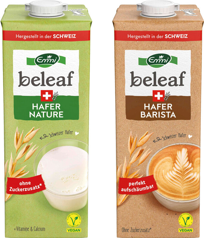 Beleaf Haferdrink UHT, ungesüsst – 1 l