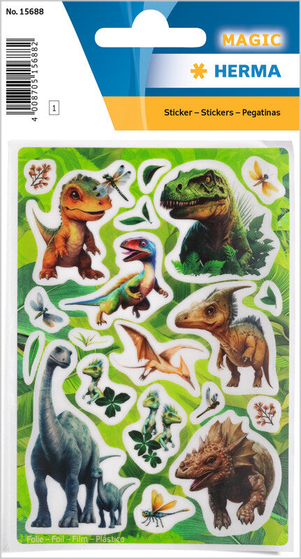 HERMA Schmucketiketten, Magic Märchenwelt – 84 × 120 mm – sortiert – 1 Blatt