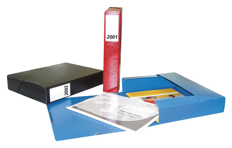 Erola Sammelmappe für A4, Pressspan, schwarz, mit Gummizug