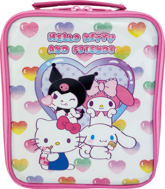 Kitty sweets Hello Kitty – Lunchtasche – isoliert, Reissverschluss – 200×240×80 mm – mehrfarbig