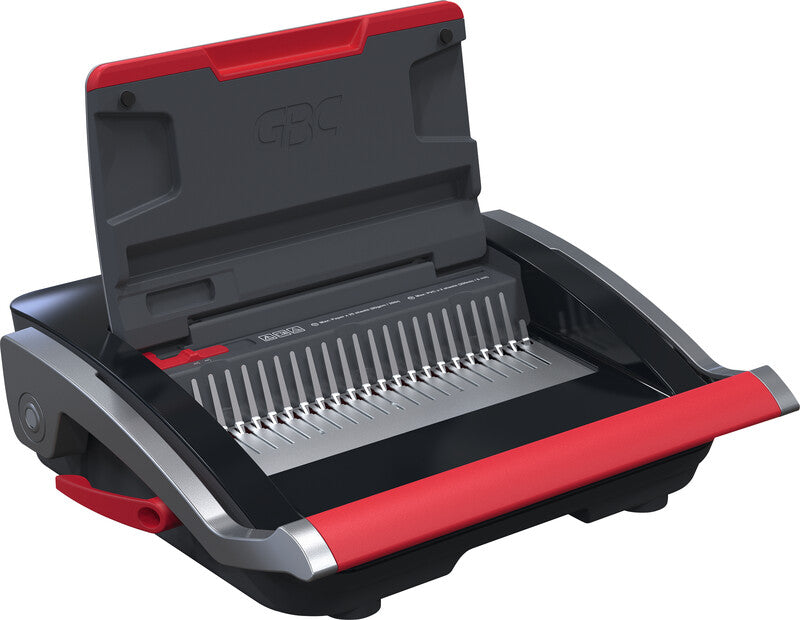GBC CombBind CB25 Stanz- und Bindemaschine – Plastikbindung, für 21-Loch, A4, bis 25 Blatt