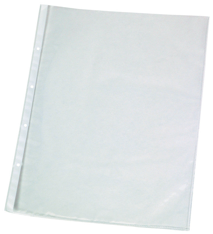 Connect Sichtmappe A4 – transparent, Polypropylen, genarbt, blendfrei, 80 µm, 10er-Pack