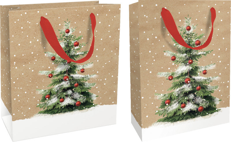 Braun + company Tragetasche – My Christmas Tree – Papier, matt laminiert – 260 × 360 × 130 mm