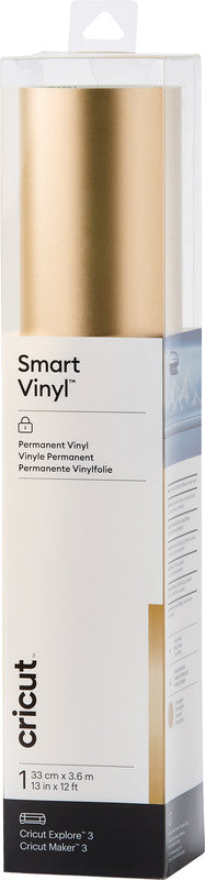 Cricut Matte Vinylfolie – Champagner – 33 × 366 cm – für Schneideplotter Maker 3