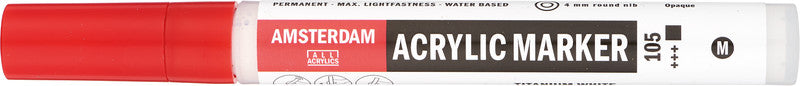 Royal Talens Amsterdam Acrylmarker – Titanweiss