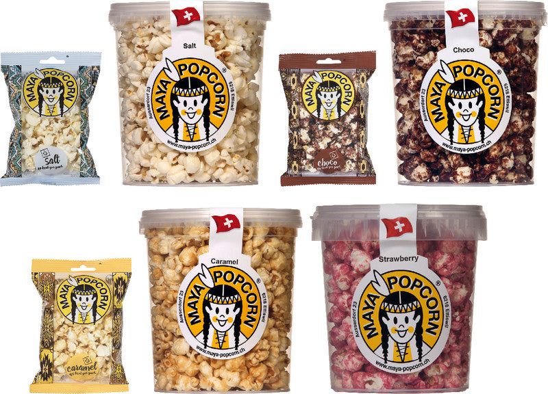 Maya Popcorn Popcorn – Schokolade, 33 g