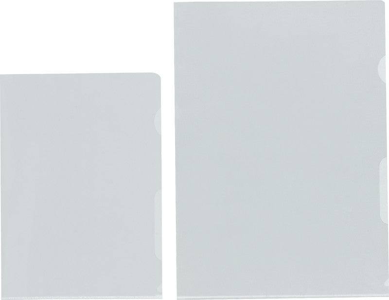 Kolma Sichtmappe A4 – Transparent, Kunststoff, Glänzend, 140 µm, 100er-Pack