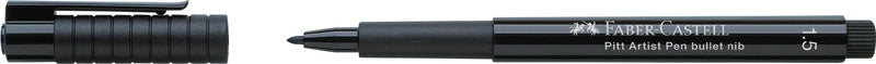 Faber-Castell Tuschestift Pitt Artist Pen Lettering, Strichbreite 0,3–1,5 mm, wasserfest, 4 Stk.