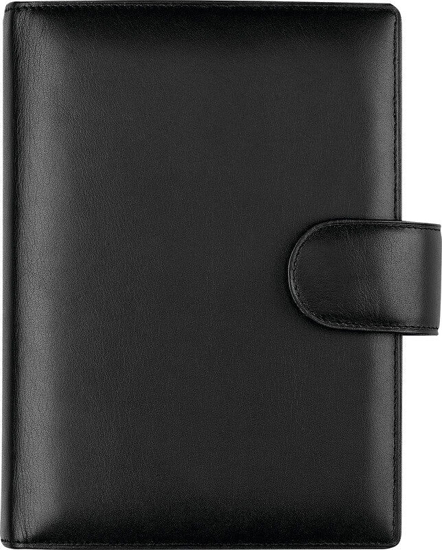 Succes Junior Ringbuch Agenda – Ringe, 12,5 × 14,2 cm, schwarz