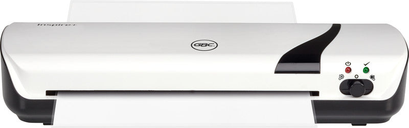GBC Inspire+ Laminiergerät A4 – 2 Rollen, 75–125 µm, Kaltlamination, 4 Min. Aufheizzeit, 250 mm/min, Weiss