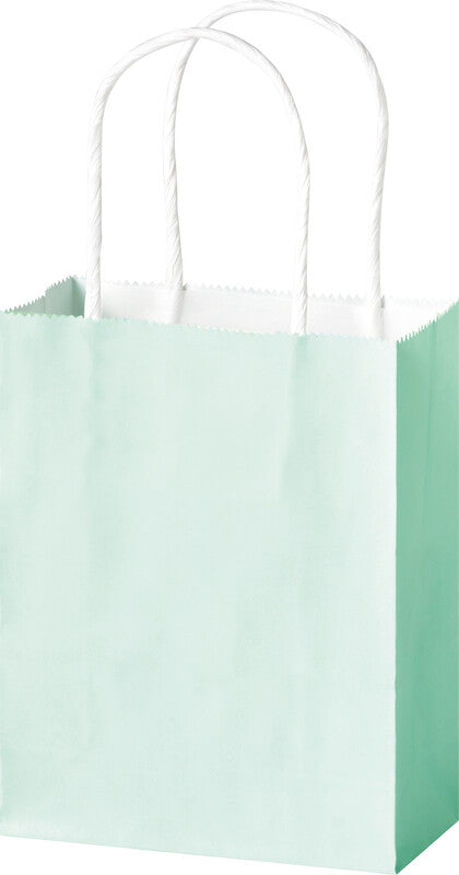 Folia Tragetasche – Papier – 10 Trendfarben, 20 Stk. – 120 × 150 × 55 mm