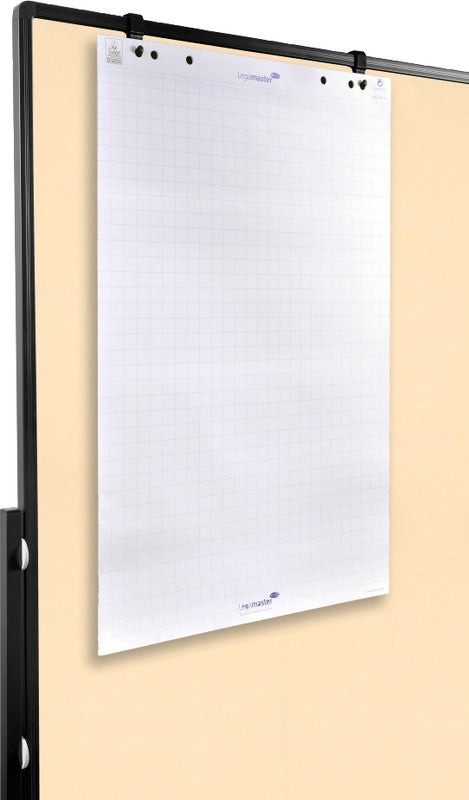 Legamaster Pinnwand – Filz, Alurahmen – 120 × 150 cm, Beige, Premium Plus mobil