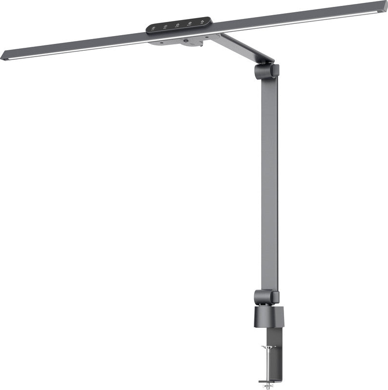 Hansa Bildschirmleuchte – 2700–6000 K, dimmbar, für 100 mm Klemmweite, 80 cm, anthrazit