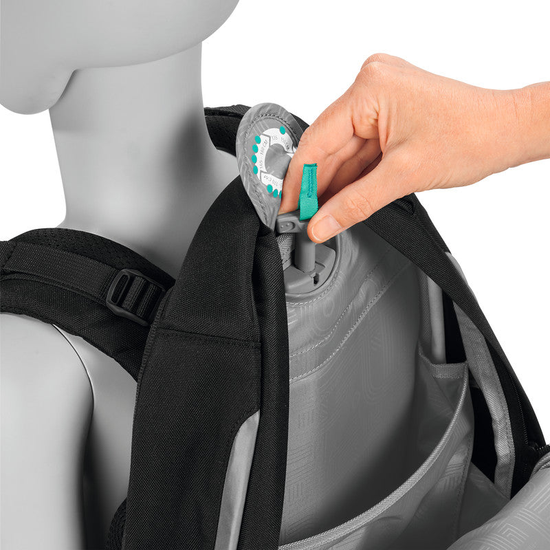 Coocazoo Rucksack Porter – Electric Ice – 30,0 × 44,0 × 23,0 cm, 30/35 l – recycelte Materialien