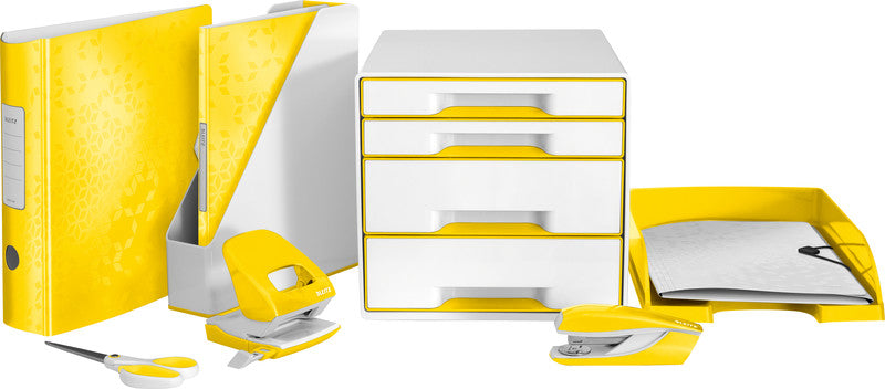 Leitz Stiftschlaufe – Polystyrol, Weiss, Gelb