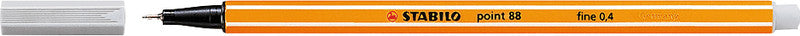 STABILO point 88 Fineliner 0,4 mm – mittelgrau