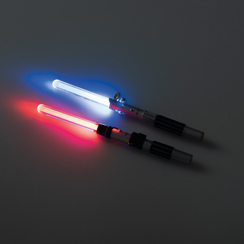 Star Wars Laserschwert – Tintenroller, Schwarz, mit Kappe, Kunststoff, sortiert – 2 Stk.