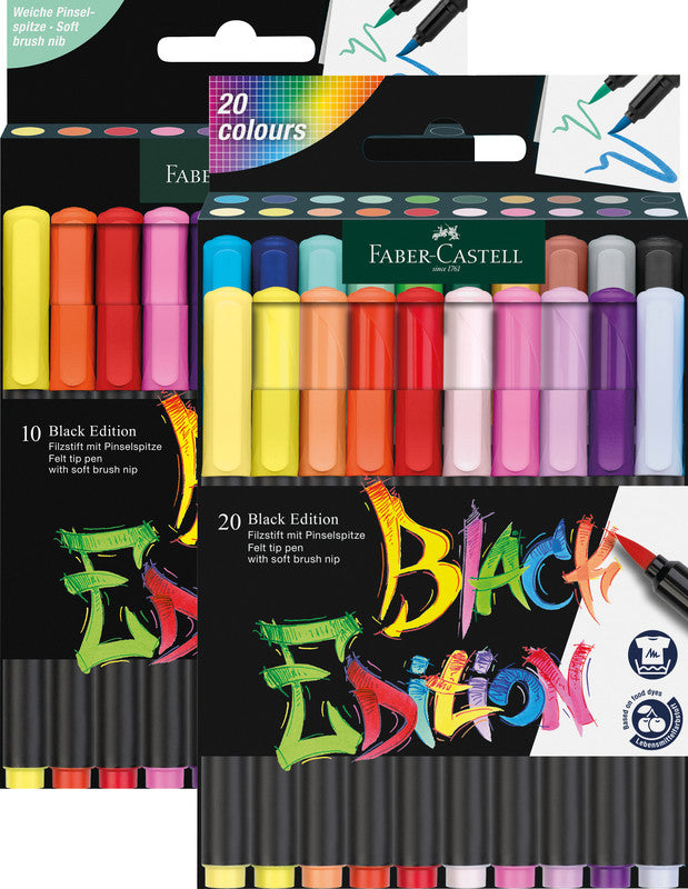Faber-Castell Auswaschbare Filzstifte, 10 Farben