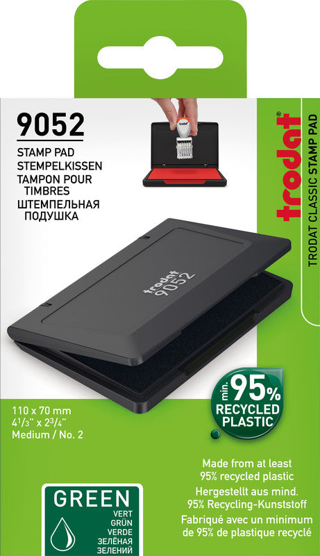 Trodat Stempelkissen – Kunststoff, 70 × 110 mm, Grün, EU Ecolabel