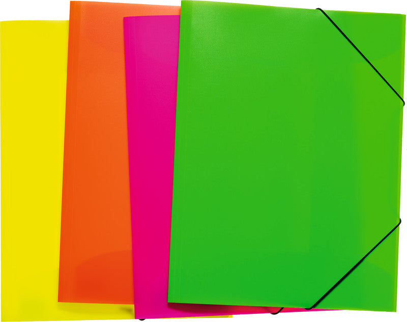 HERMA Sammelmappe für A3, Kunststoff, sortiert, mit Gummizug